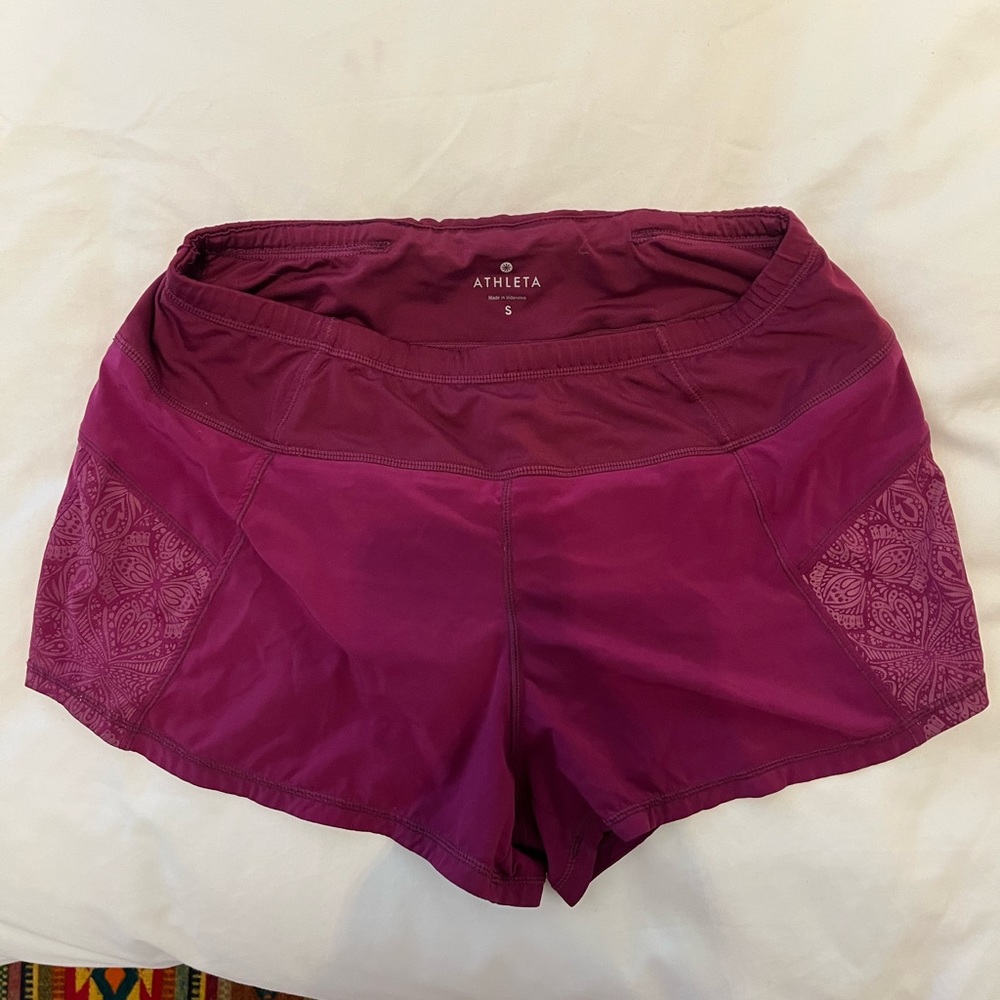 Cute running shorts from Athleta!